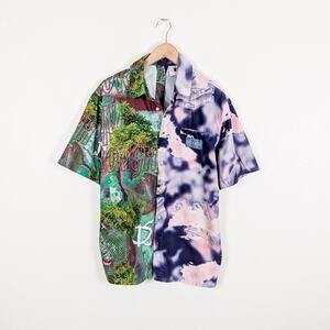 Daily Paper Men's Hymie Shirt short sleeve size Medium